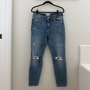 CJLA Logan denim distressed